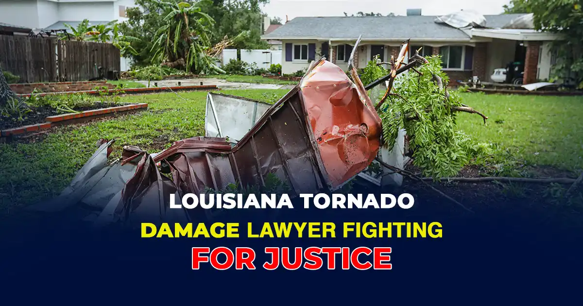 Louisiana Tornado Damage Lawyer Fighting For Justice